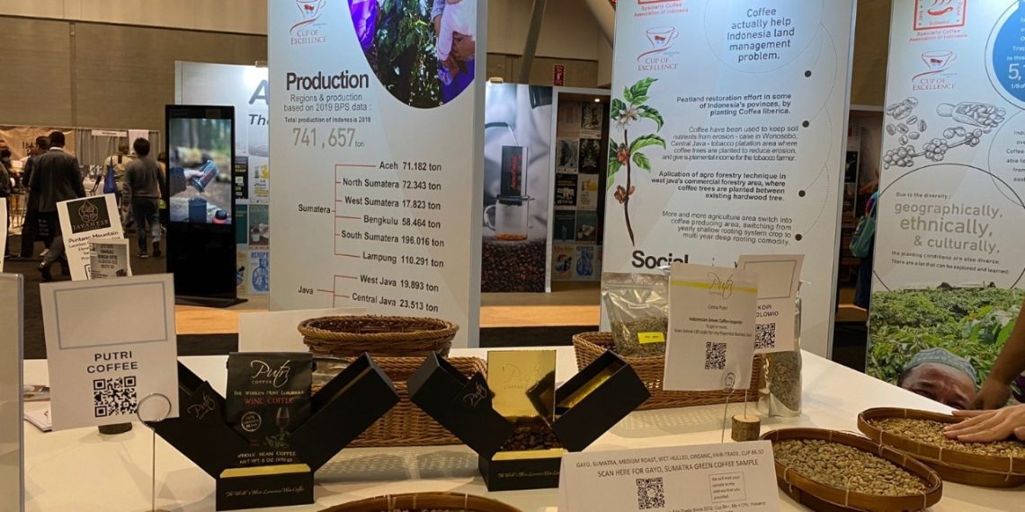 Kopi Indonesia Hadir dalam Pameran Kopi Terbesar Amerika Utara 